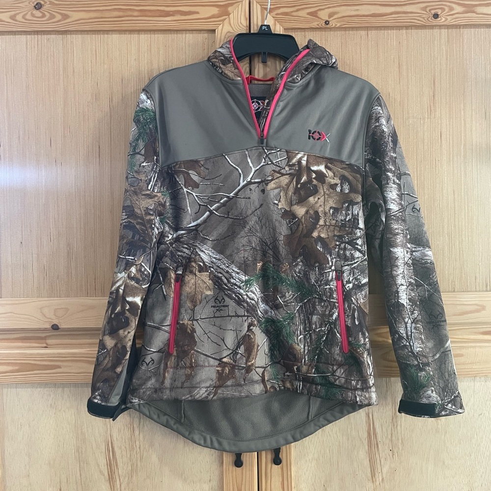 10X real tree camouflage camo hunting jacket hoodie